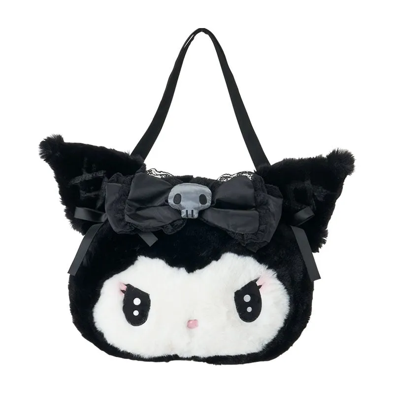 Kuromi Plush Tote Bag (Midnight Melokuro Series) SANRIO