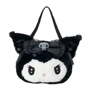Kuromi Plush Tote Bag (Midnight Melokuro Series) SANRIO
