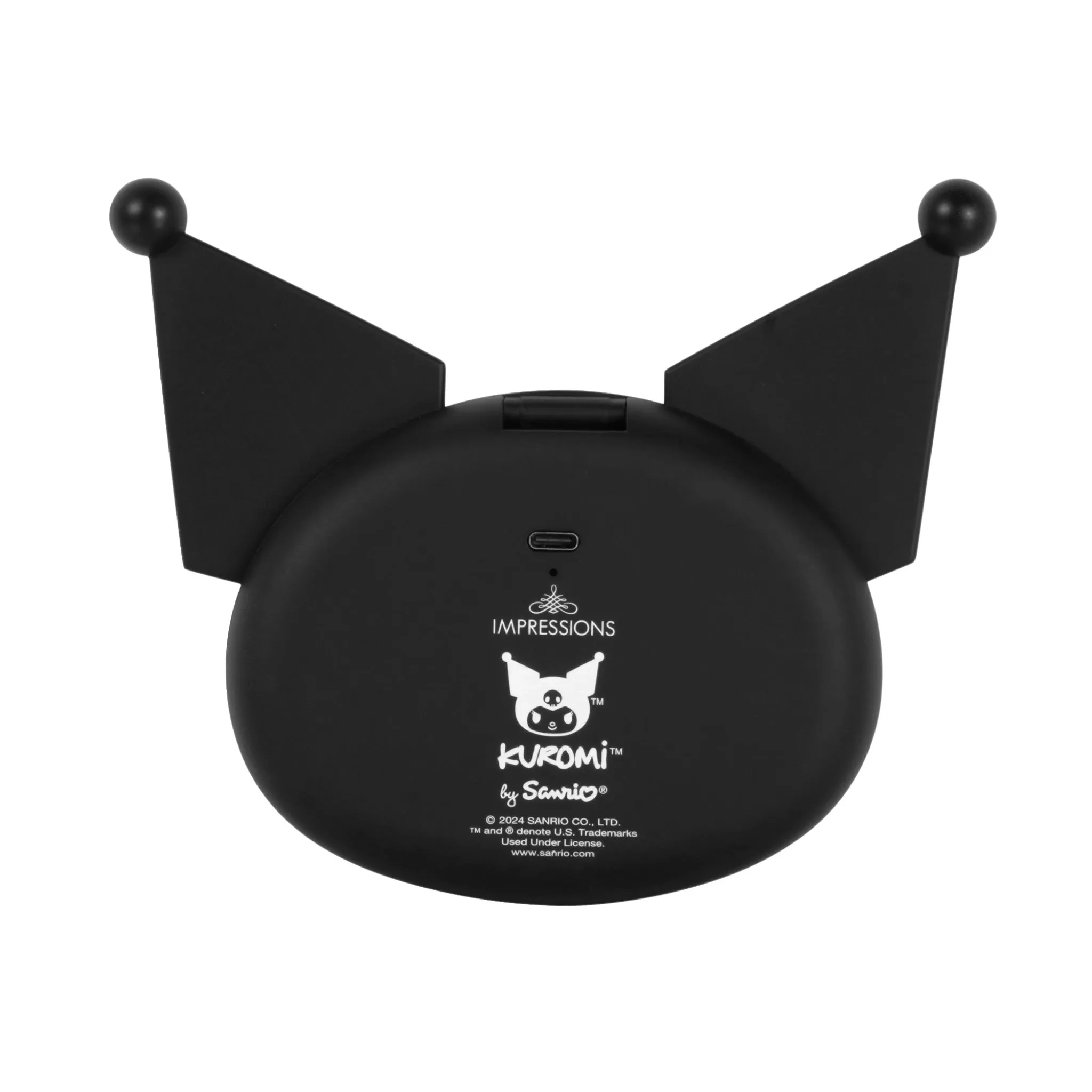 Kuromi x Impressions Vanity LED Compact Mirror SANRIO