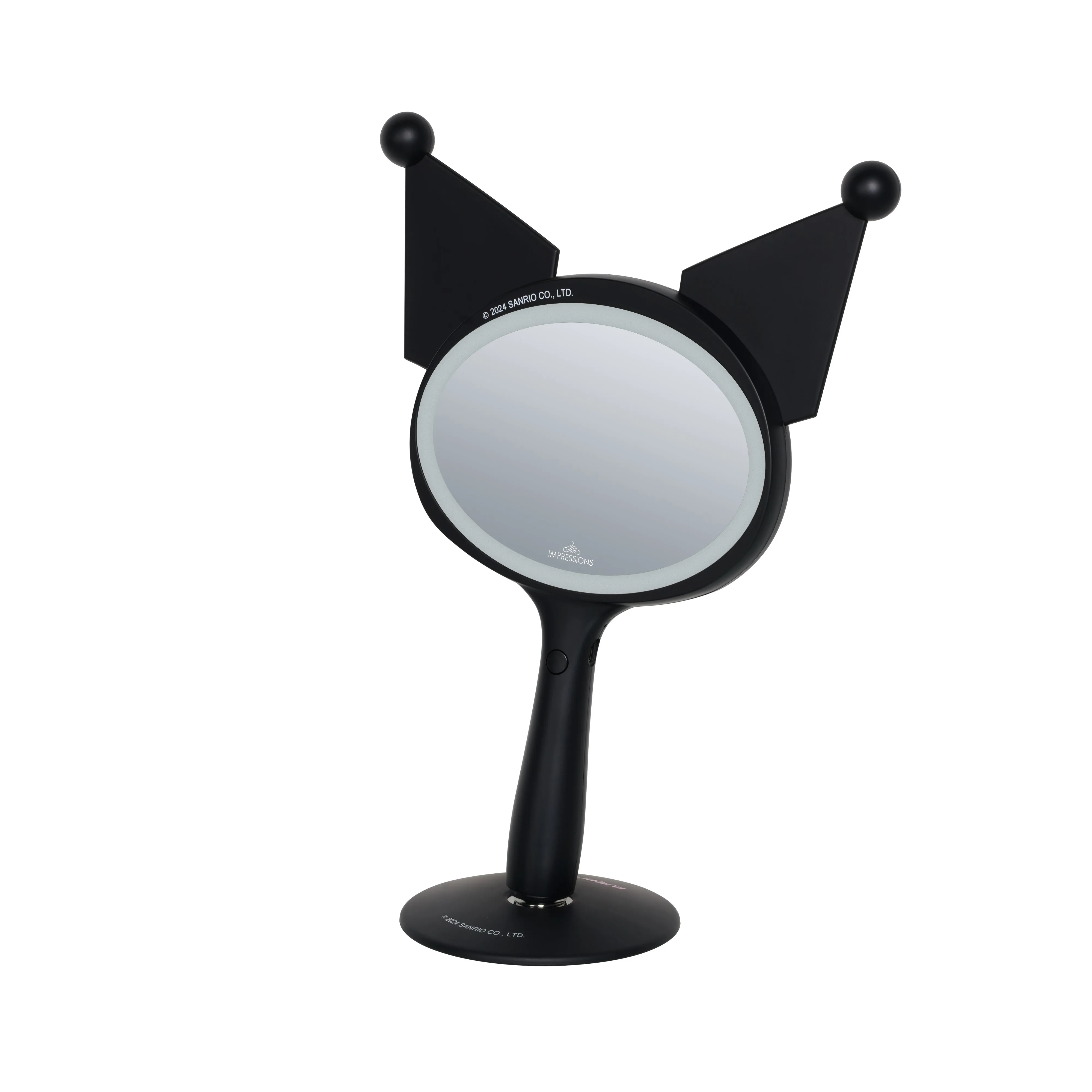 Kuromi x Impressions Vanity LED Handheld Mirror SANRIO