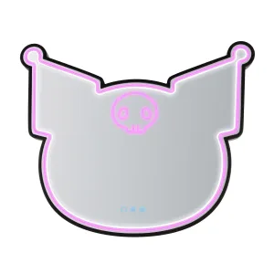 Kuromi x Impressions Vanity Neon RGB Wall Mirror SANRIO