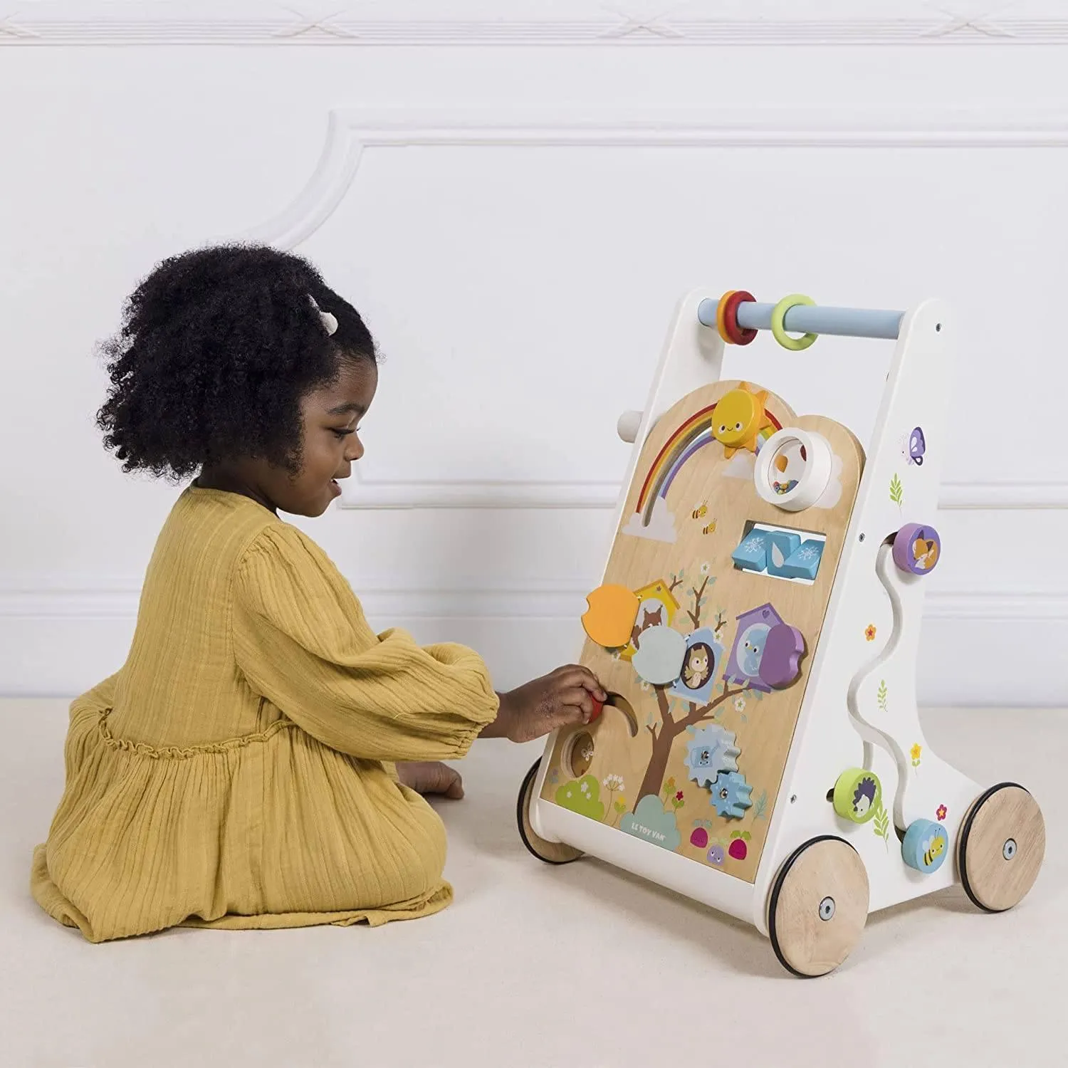 Le Toy Van Premium Wooden Baby Activity Walker
