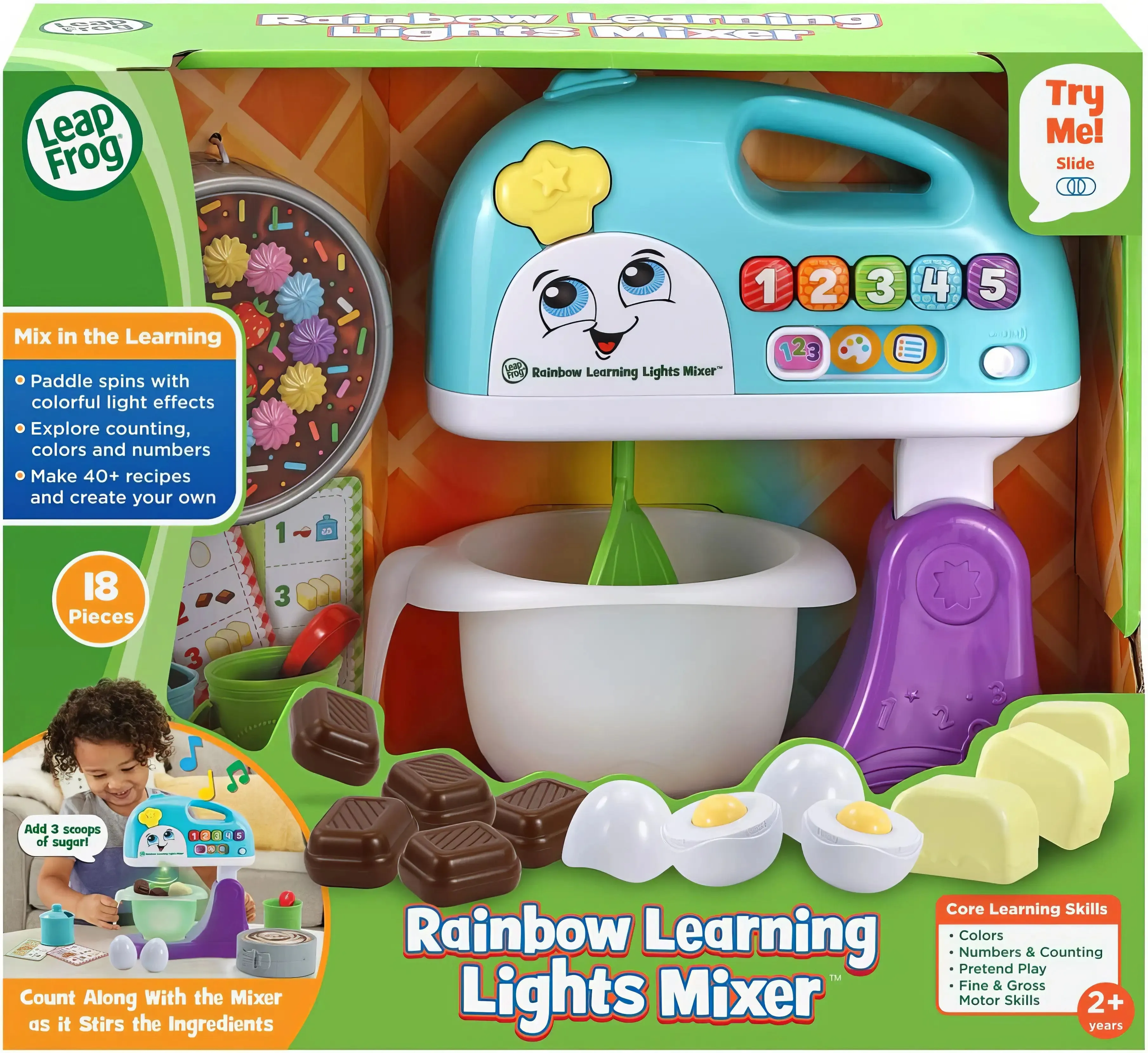 LeapFrog Rainbow Learning Lights Mixer Set
