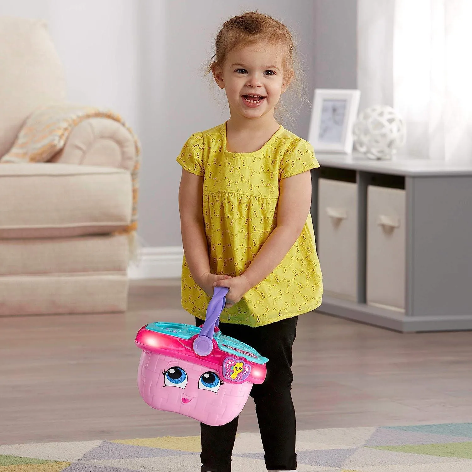 LeapFrog Shapes & Sharing Picnic Basket - Pink
