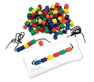 Learning Resources Beads & Pattern Cards Activity Set