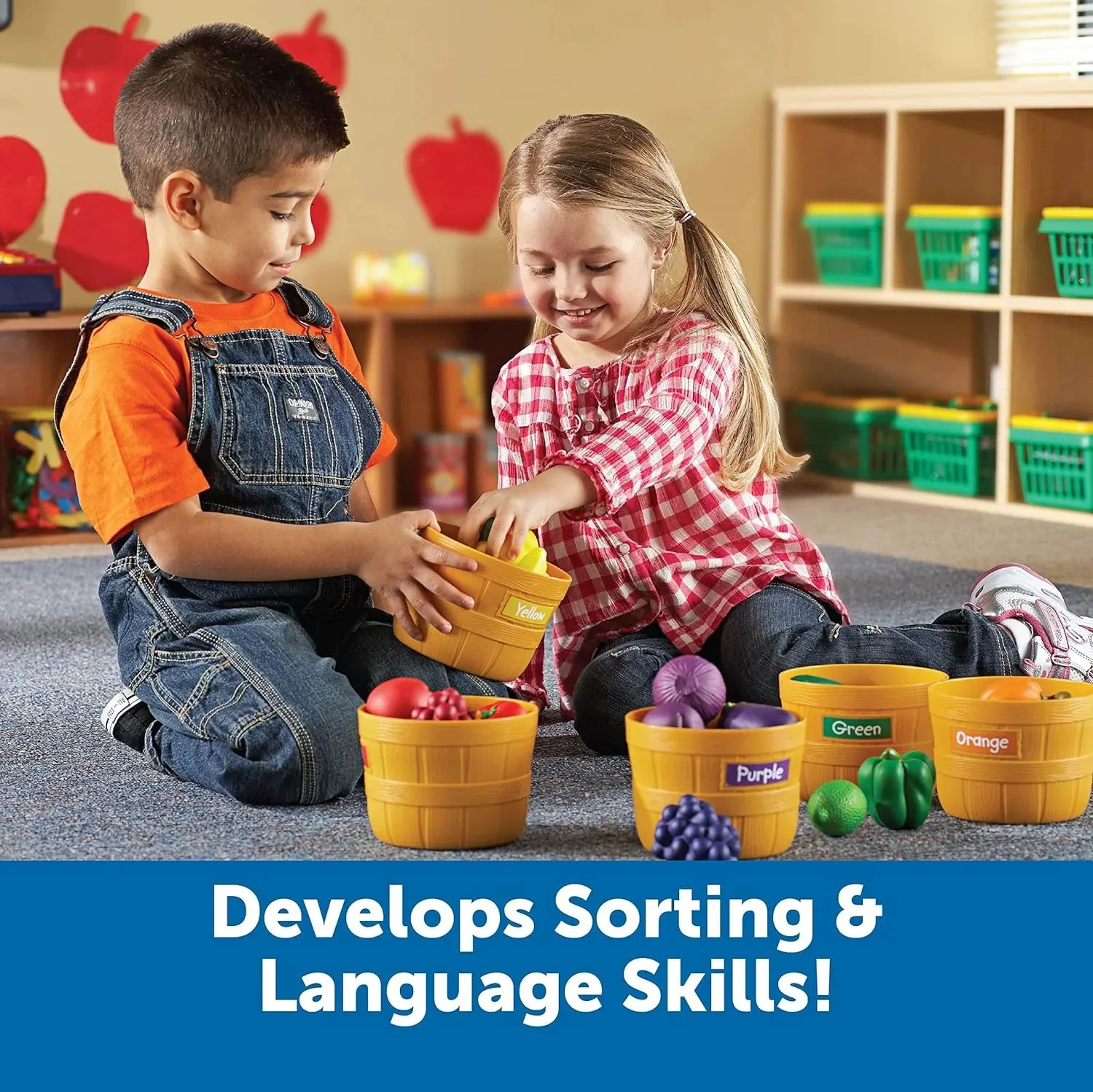 Learning Resources Farmer's Market Colour Sorting Set