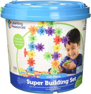 Learning Resources Gears! Gears! Gears! Super Building Set 150 Pieces