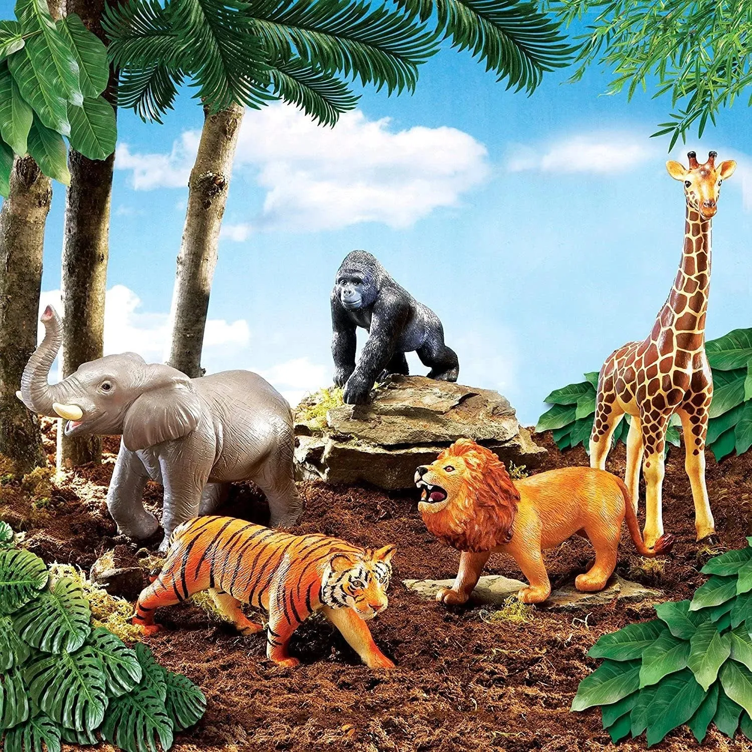 Learning Resources Jumbo Jungle Animals