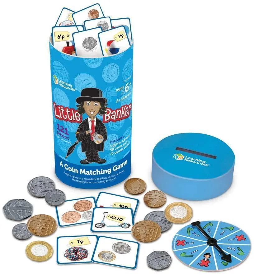 Learning Resources Little Banker Coin Matching Game