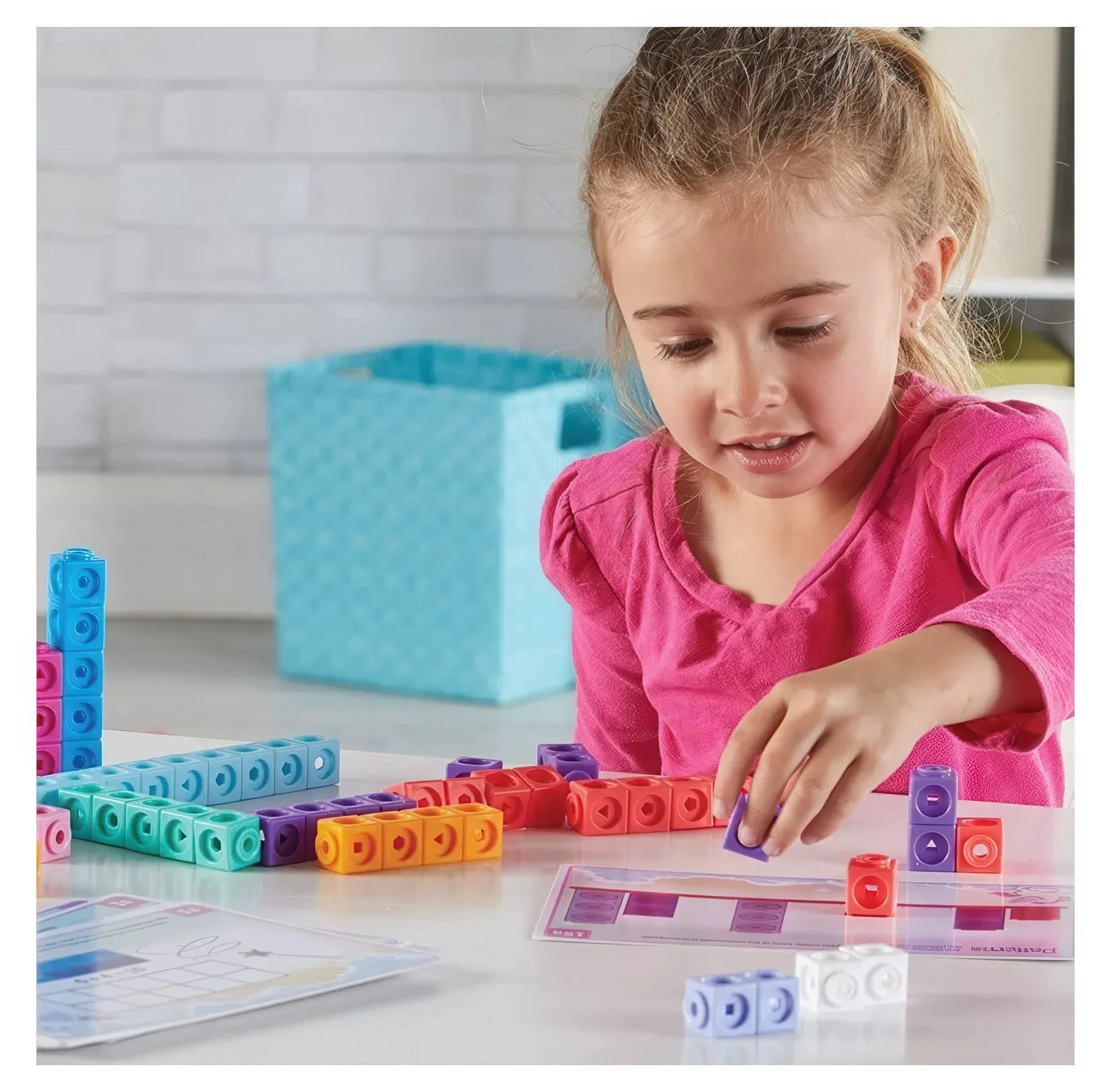 Learning Resources MathLink Cubes Early Maths Activity Set - Fantasticals