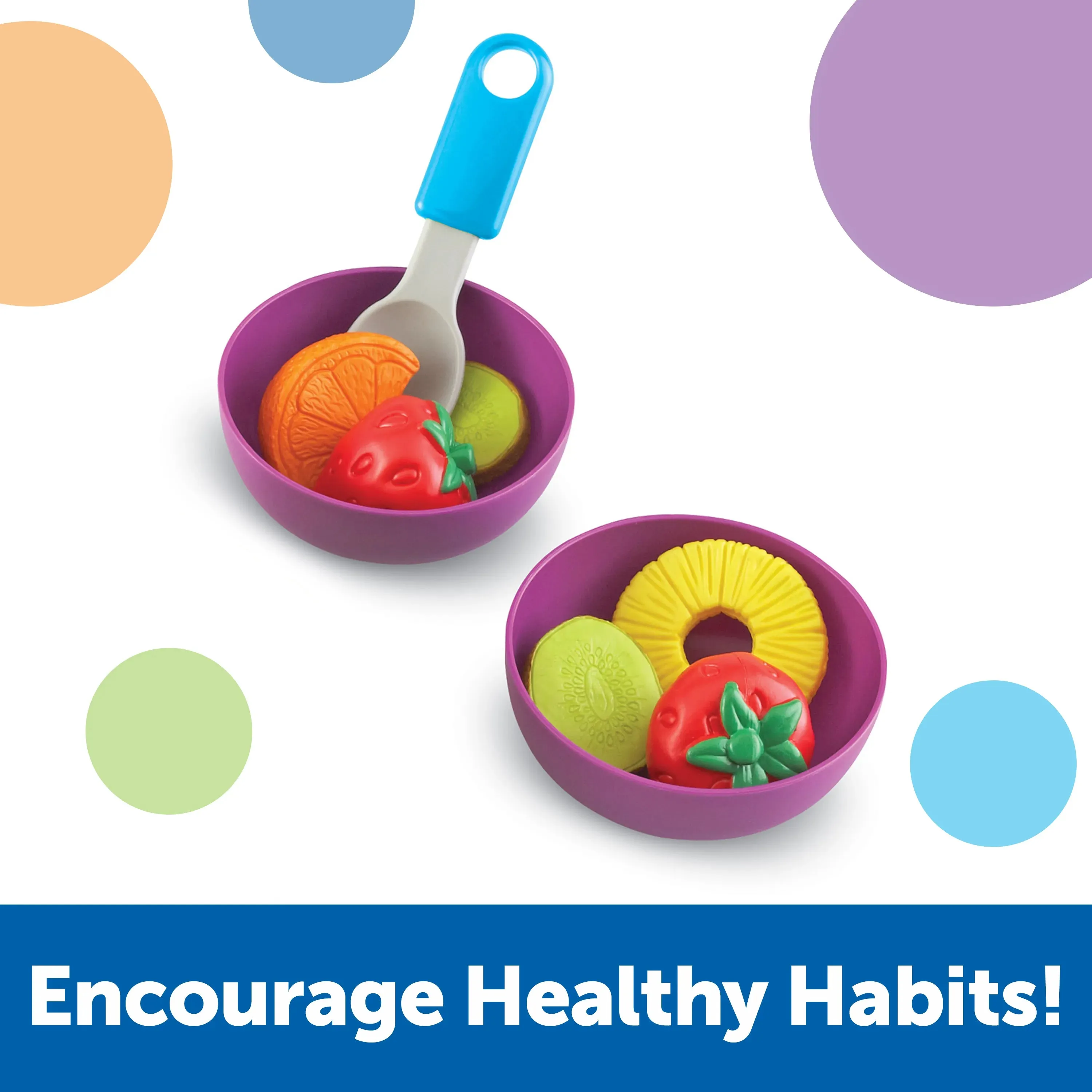 Learning Resources New Sprouts Fresh Fruit Salad Set