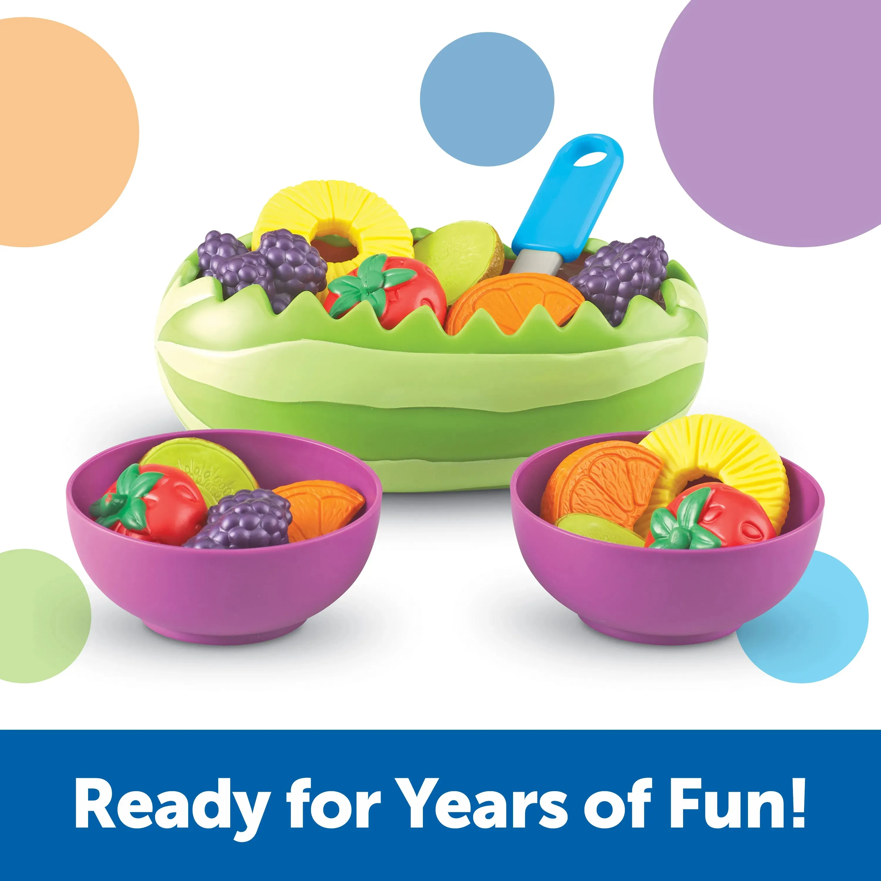 Learning Resources New Sprouts Fresh Fruit Salad Set