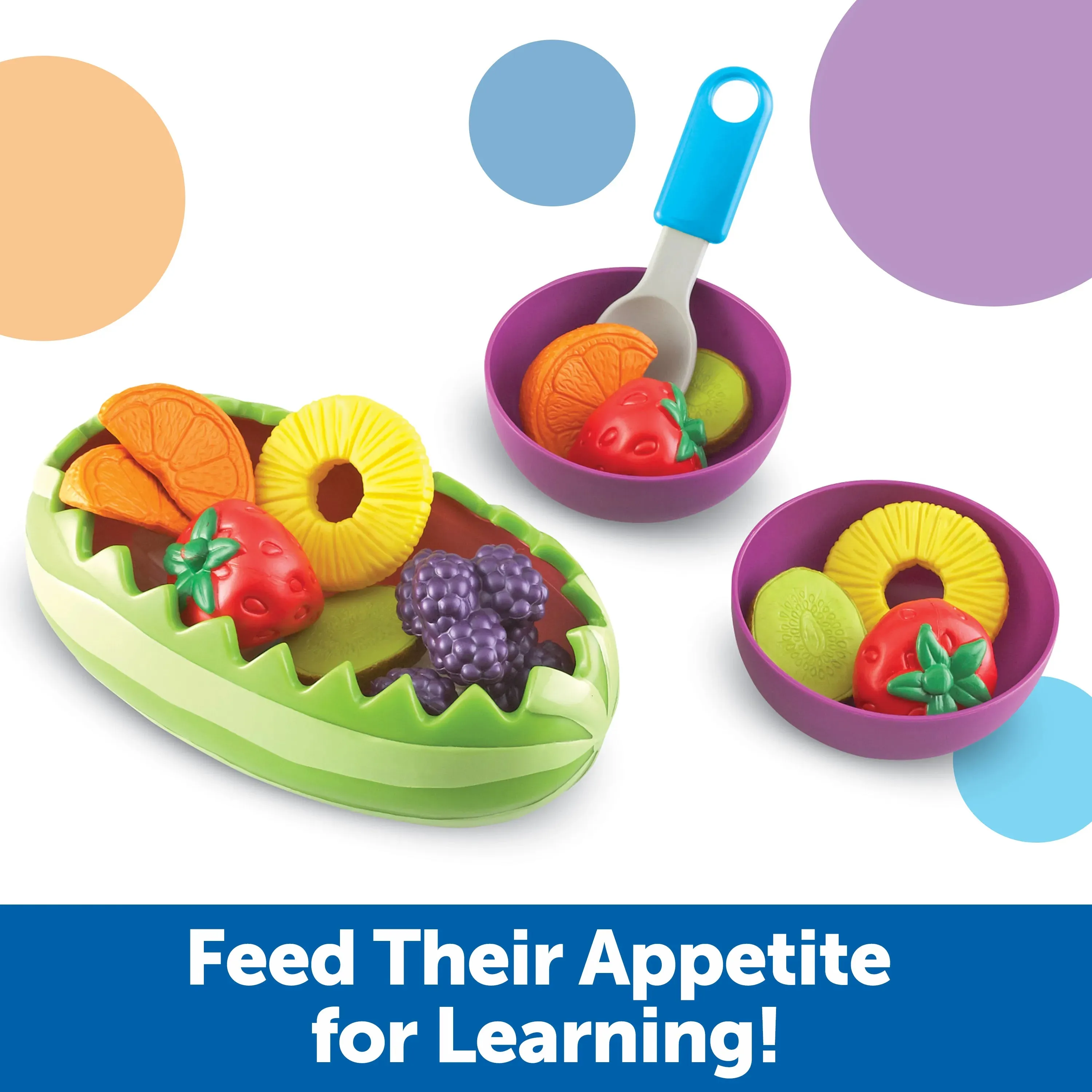 Learning Resources New Sprouts Fresh Fruit Salad Set