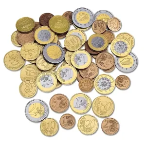 Learning Resources Play Euro Coin Set