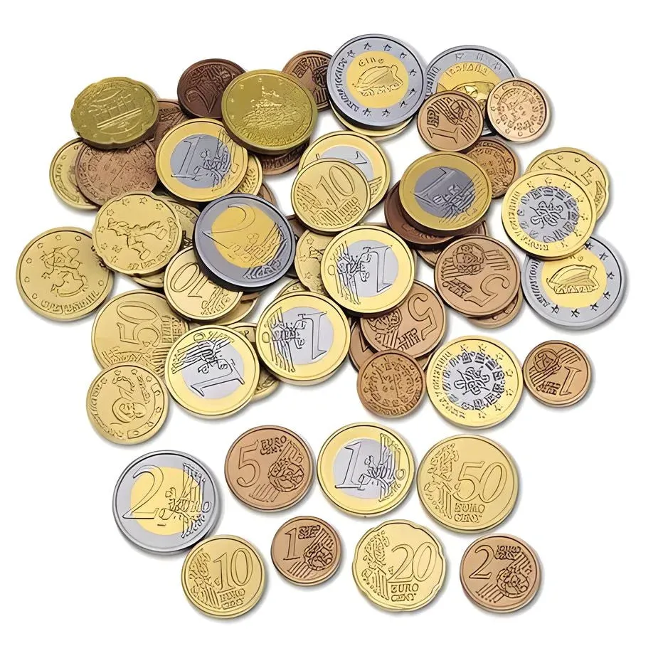 Learning Resources Play Euro Coin Set