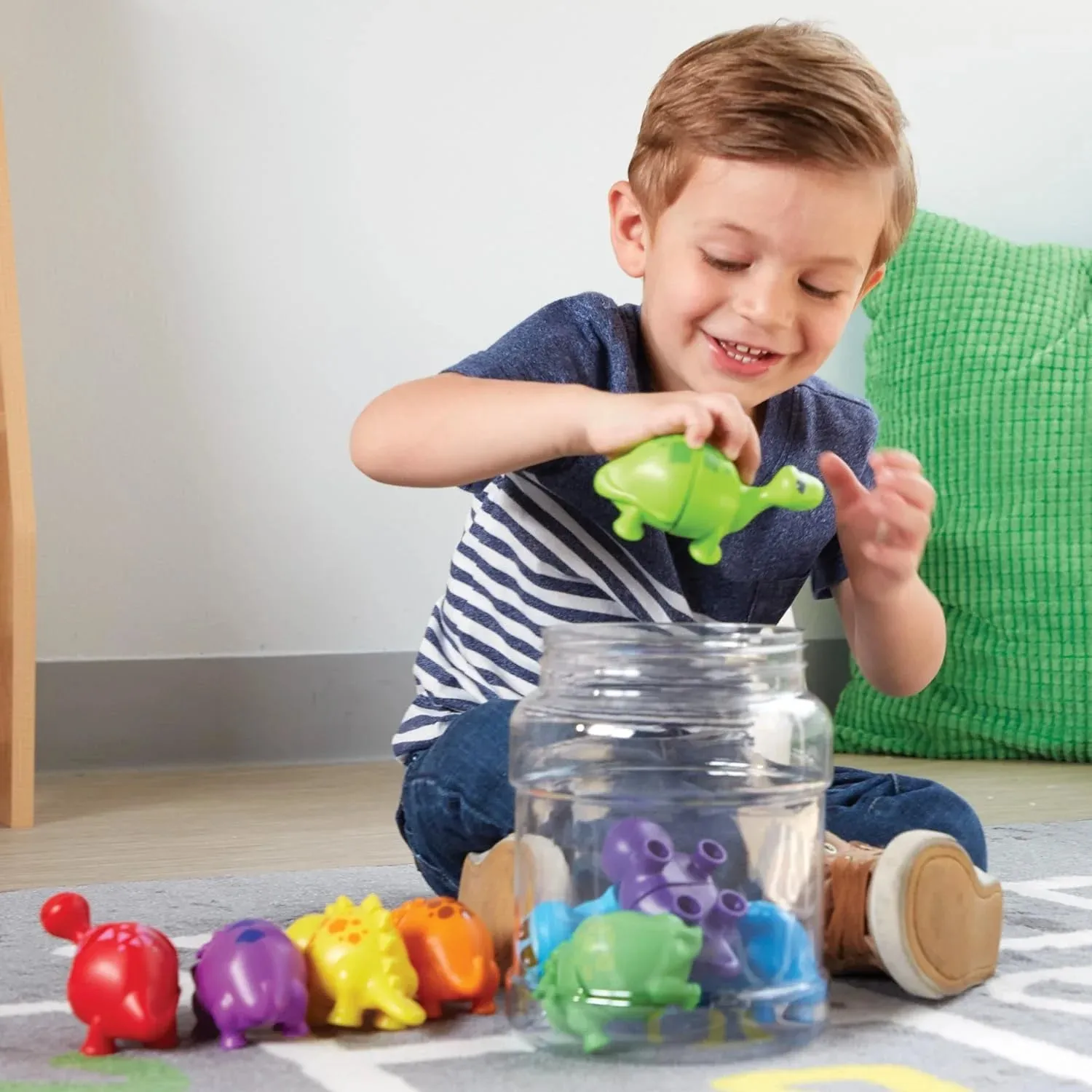 Learning Resources Snap-n-Learn Matching Dinos