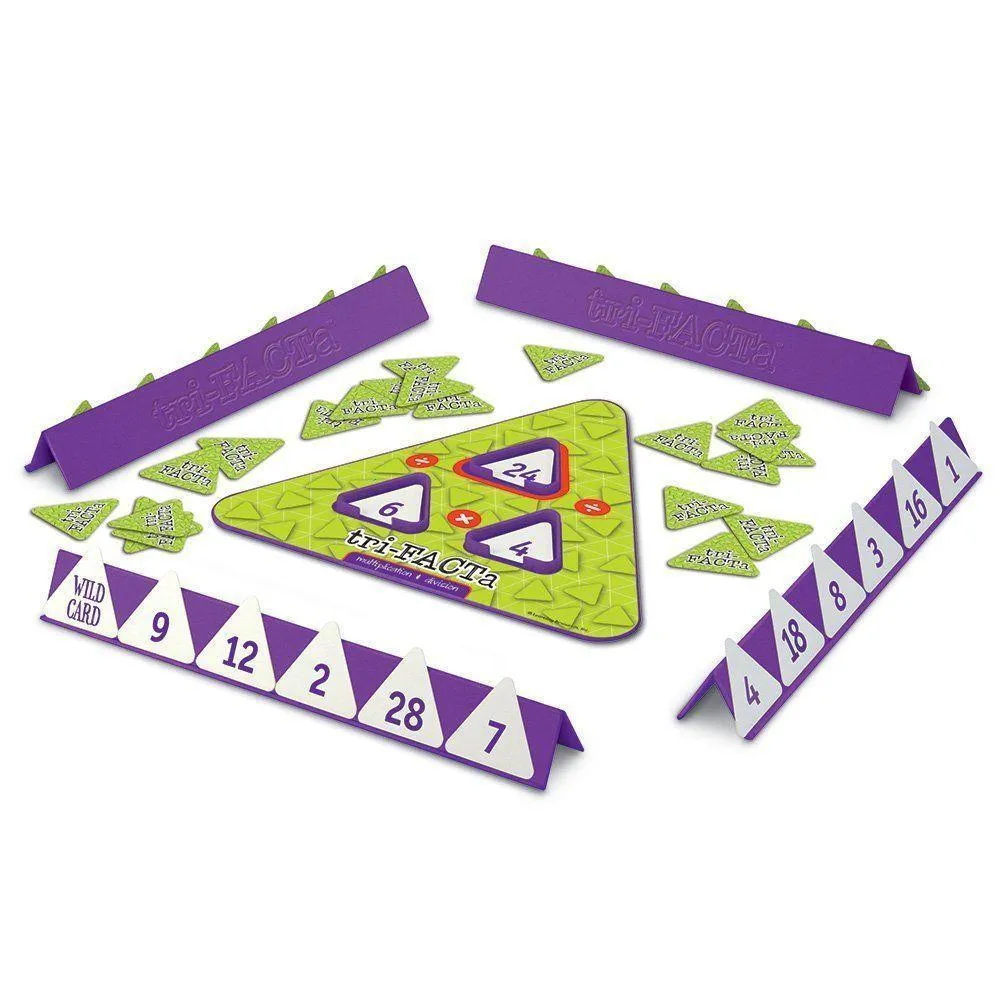 Learning Resources tri-FACTa! Multiplication and Division Game