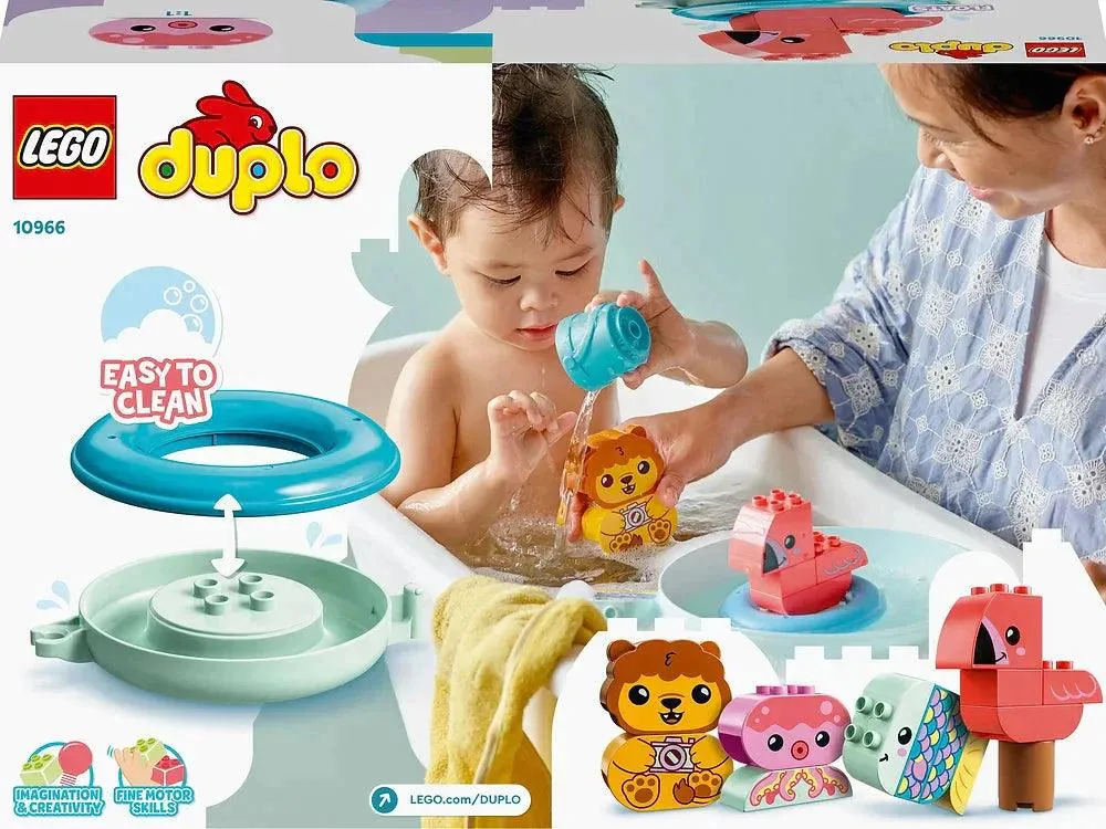 LEGO DUPLO 10966 Bath Time Fun: Floating Animal Island