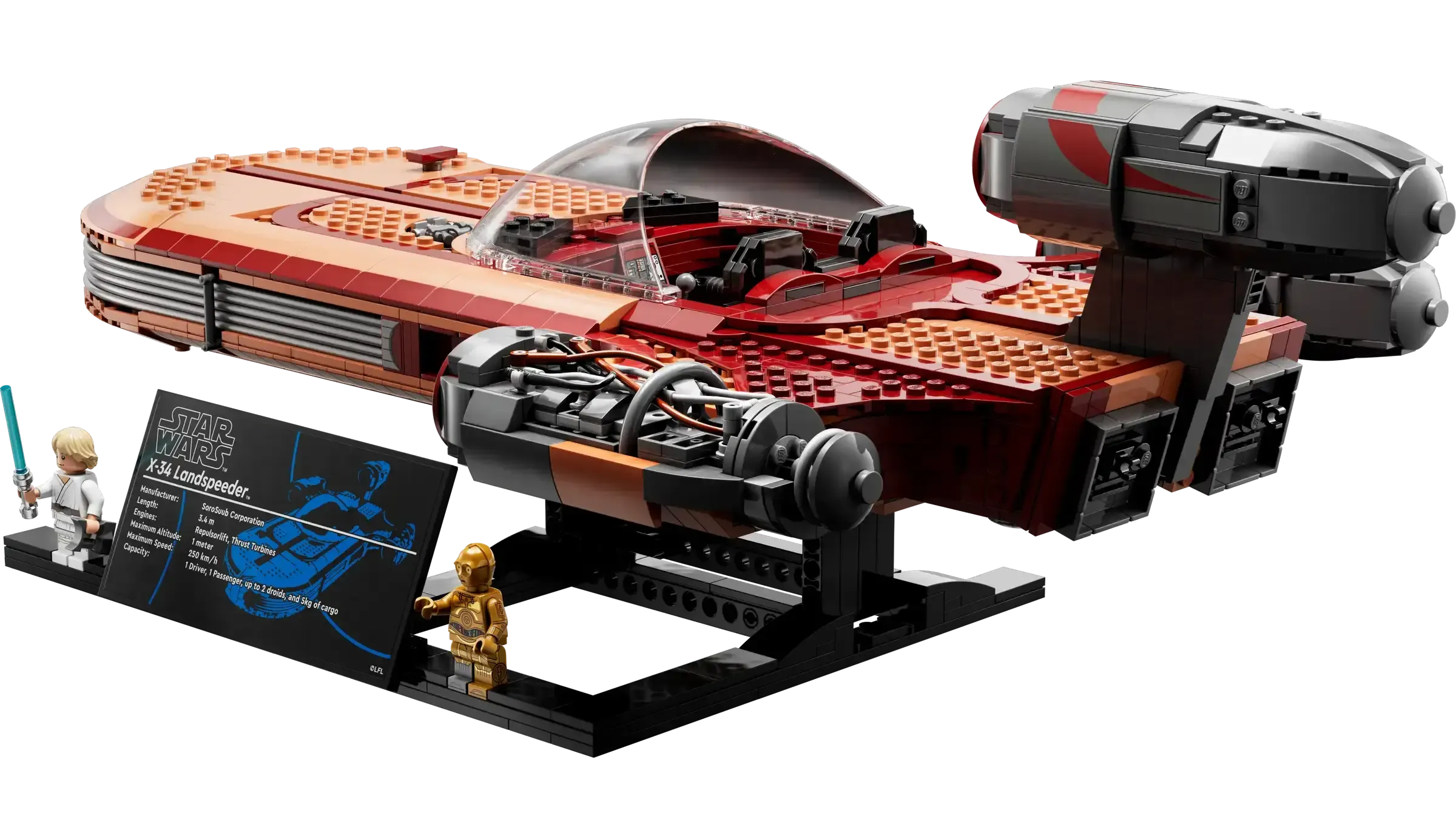 LEGO STAR WARS 75341 Luke Skywalkers Landspeeder