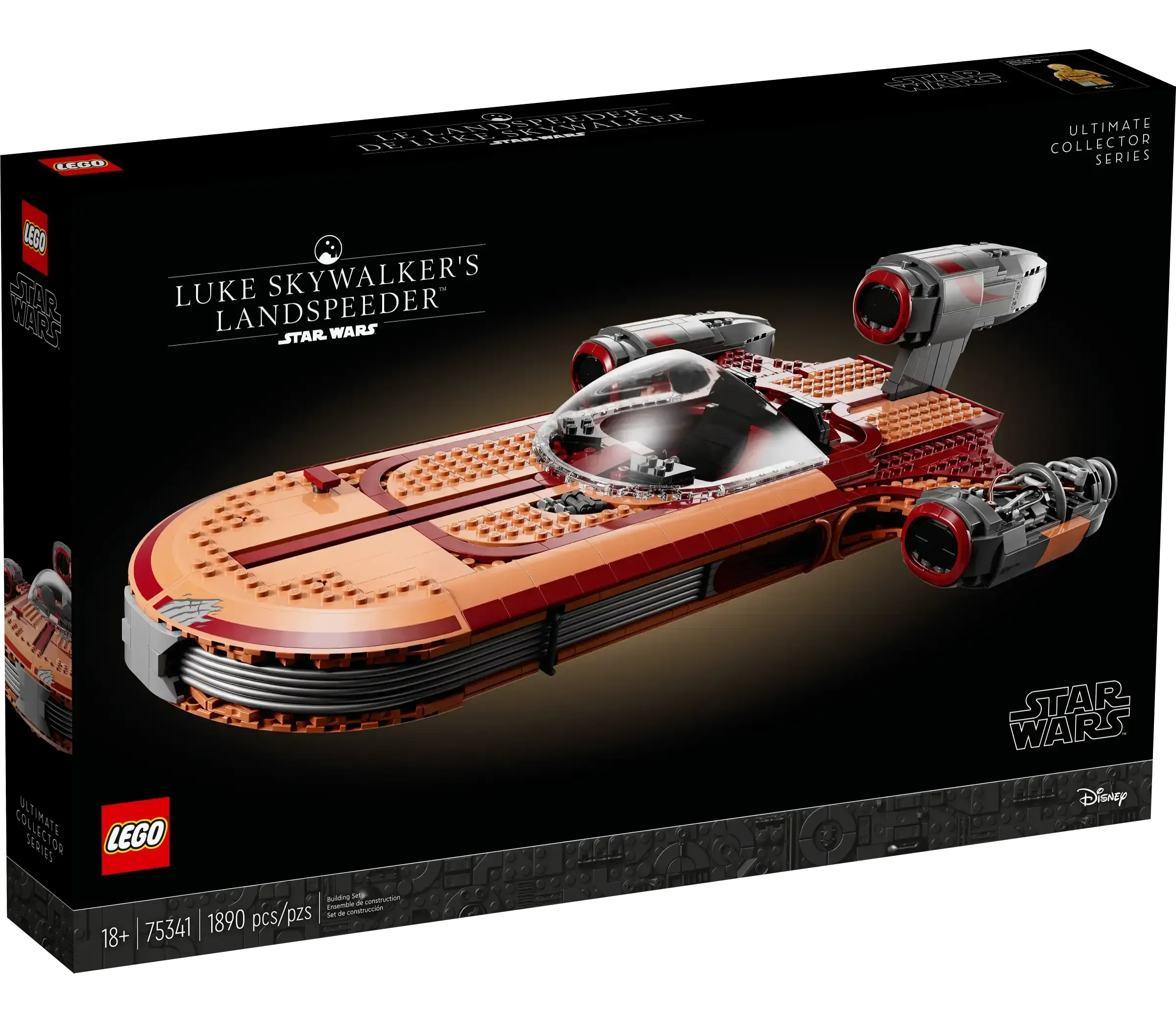 LEGO STAR WARS 75341 Luke Skywalkers Landspeeder