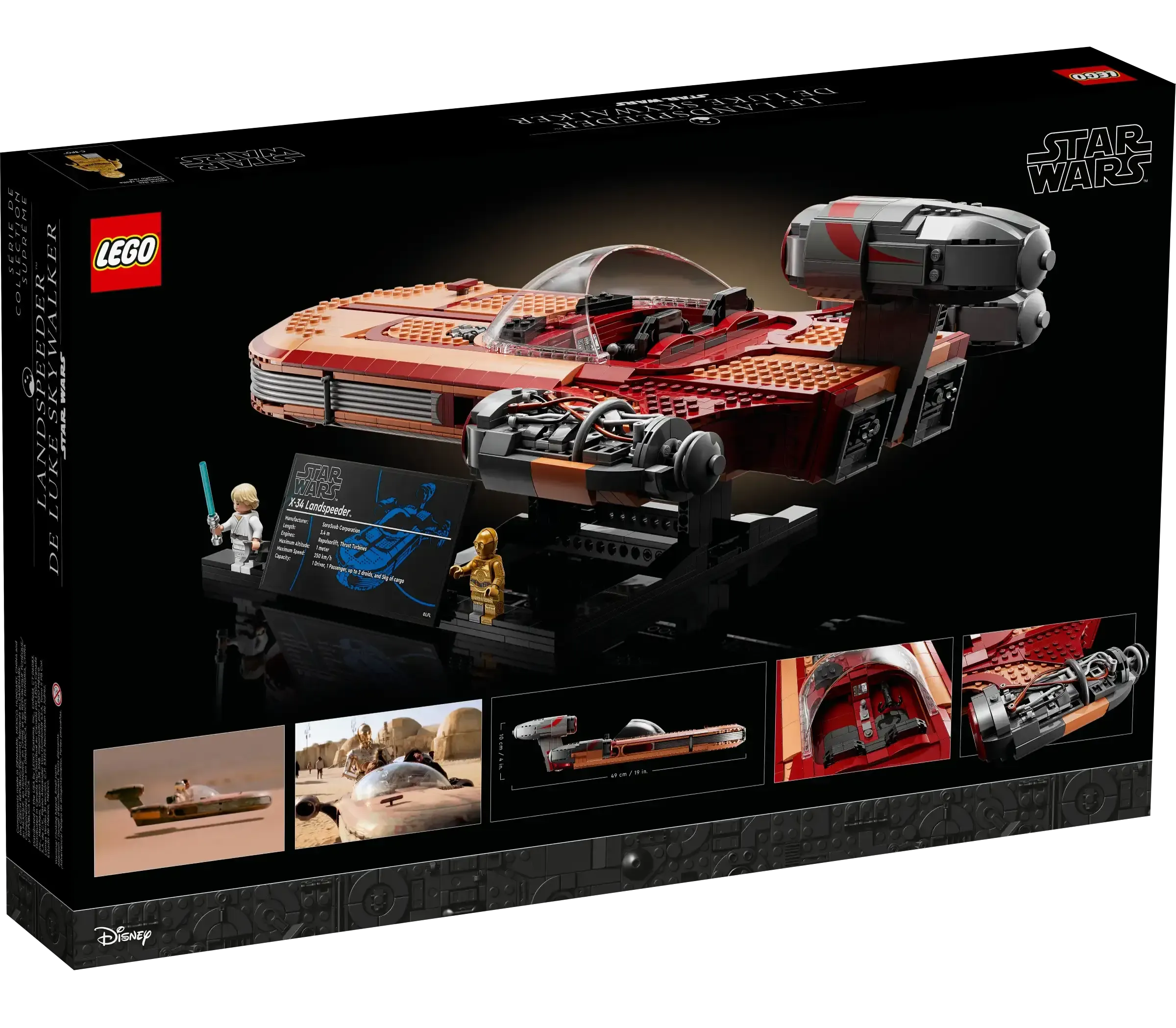 LEGO STAR WARS 75341 Luke Skywalkers Landspeeder