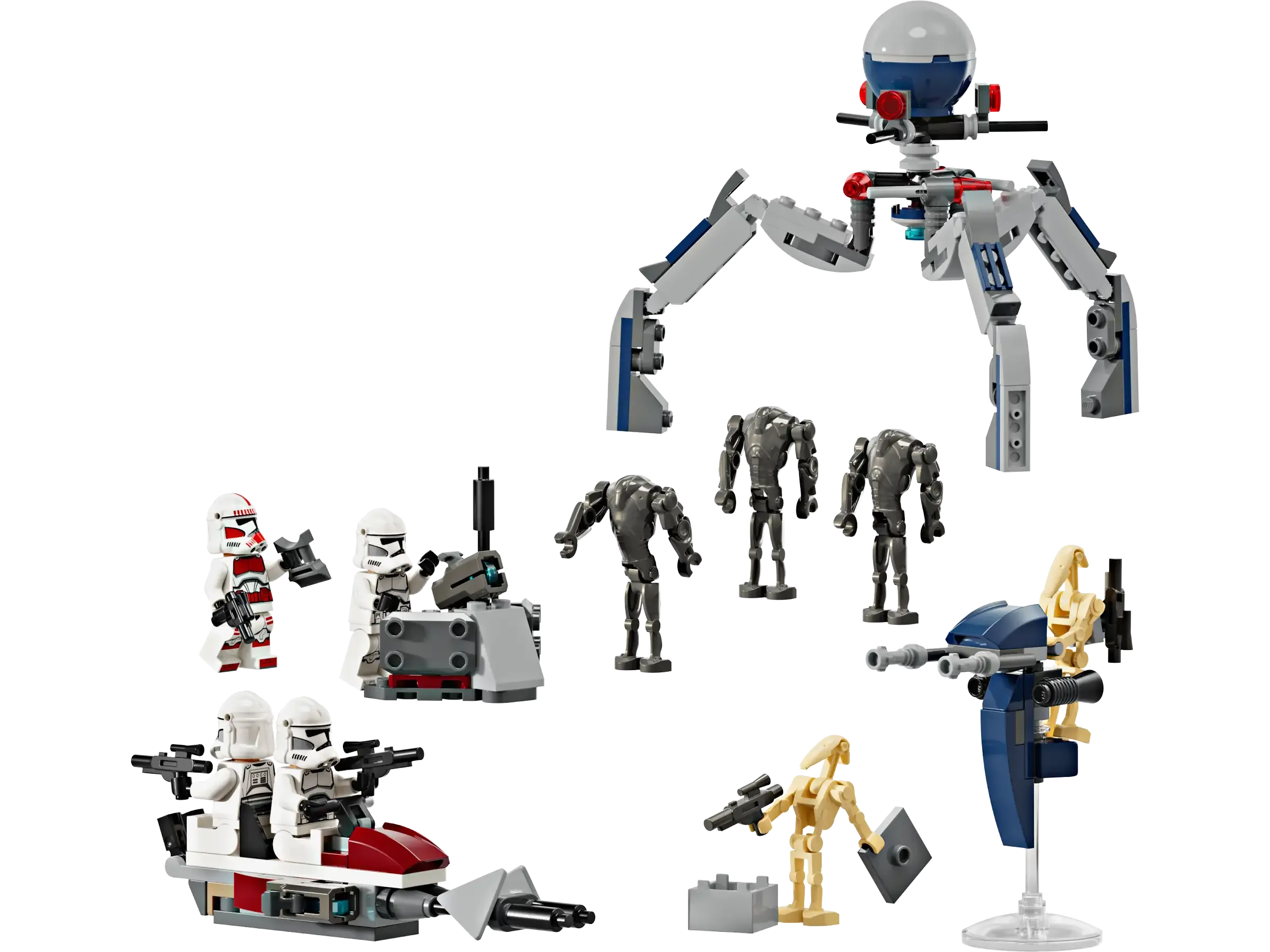 LEGO STAR WARS 75372 Clone Trooper & Battle Droid Battle Pack