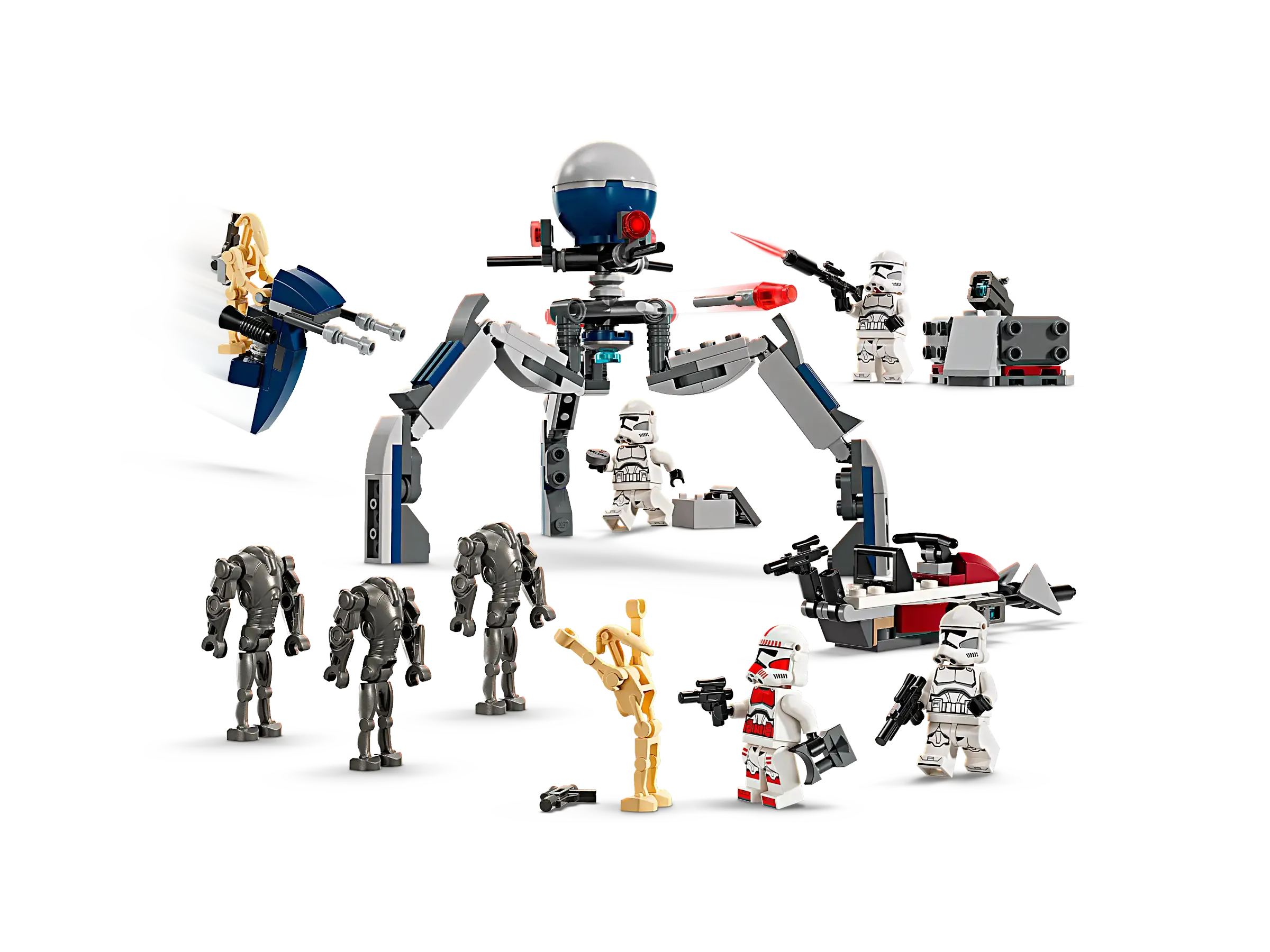 LEGO STAR WARS 75372 Clone Trooper & Battle Droid Battle Pack