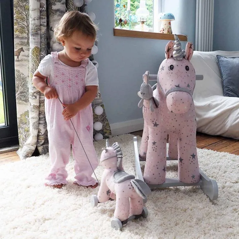Little Bird Told Me Celeste & Fae Rocking Unicorn 12m 
