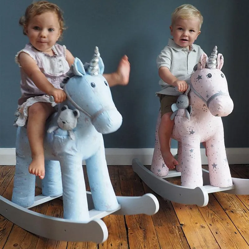 Little Bird Told Me Celeste & Fae Rocking Unicorn 12m 