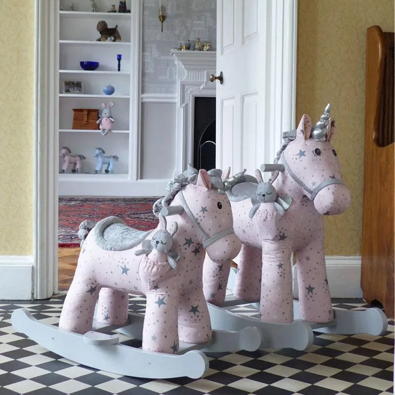 Little Bird Told Me Celeste & Fae Rocking Unicorn 12m 