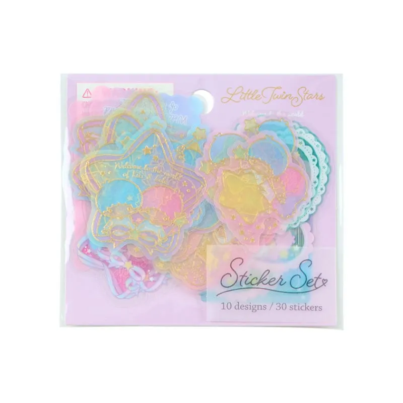 LittleTwinStars 30-pc Mini Sticker Set SANRIO