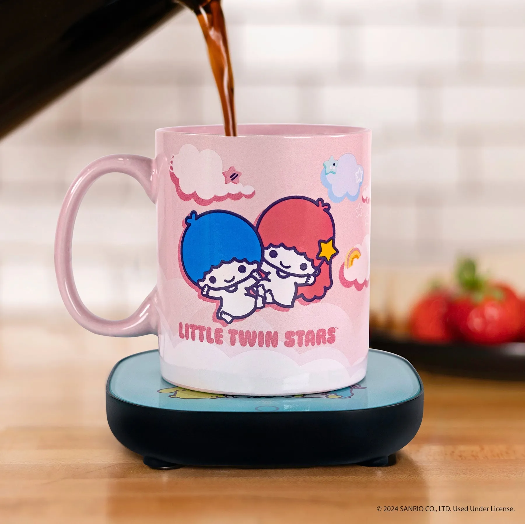 LittleTwinStars Coffee Mug & Warmer Set SANRIO
