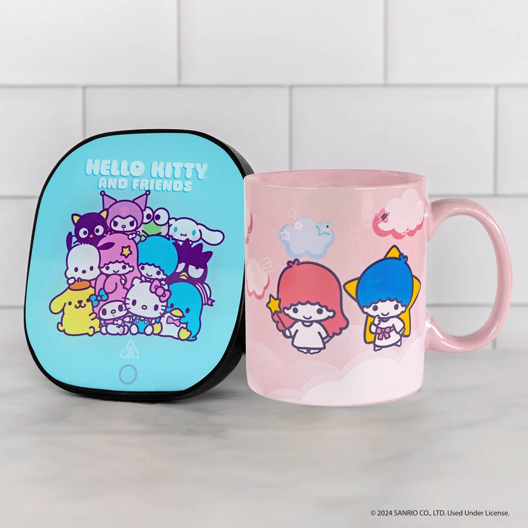LittleTwinStars Coffee Mug & Warmer Set SANRIO