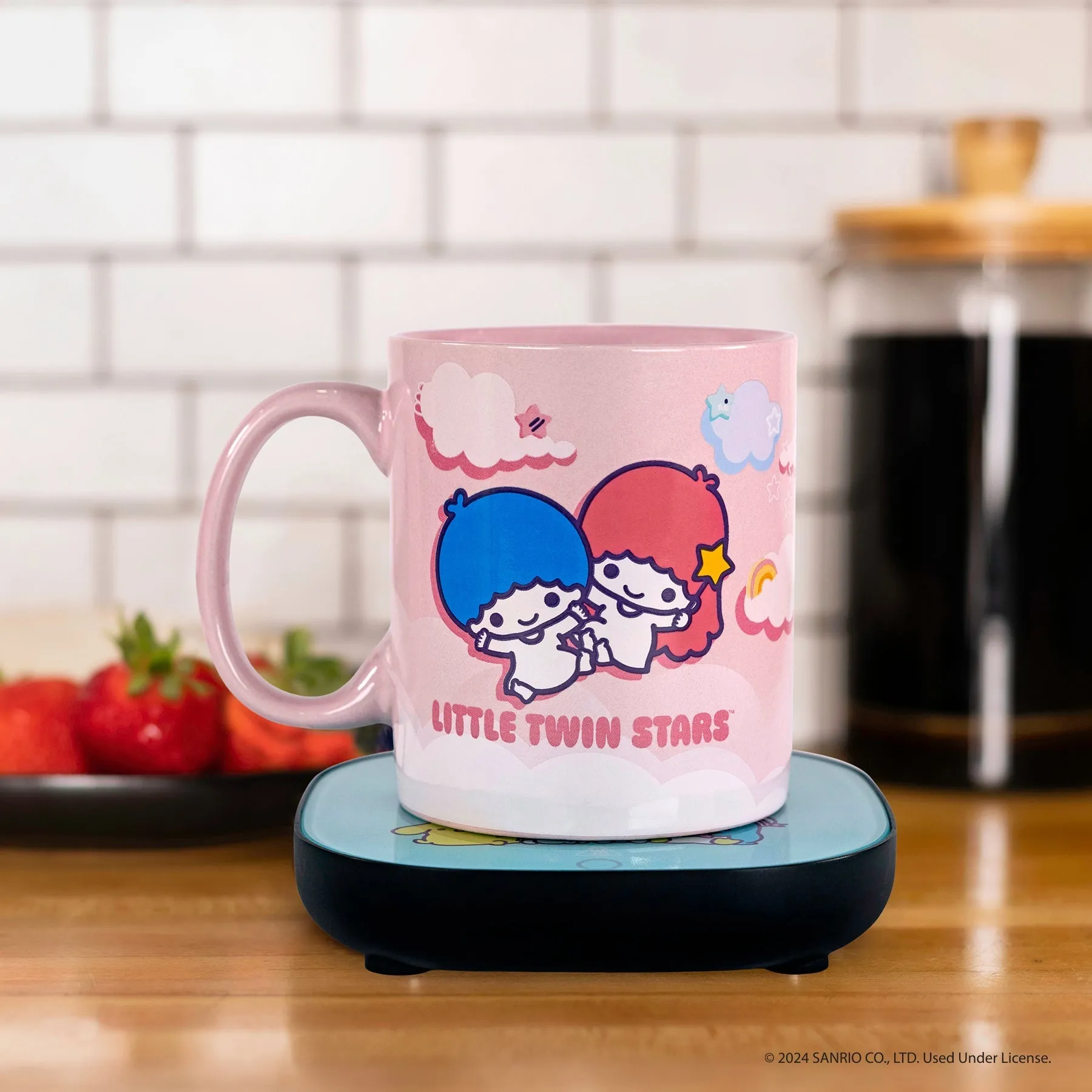 LittleTwinStars Coffee Mug & Warmer Set SANRIO