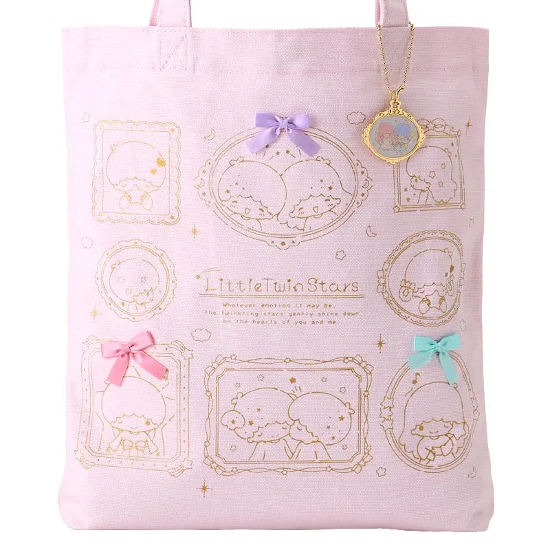 LittleTwinStars Tote Bag (Pastel Frame Design Series) SANRIO