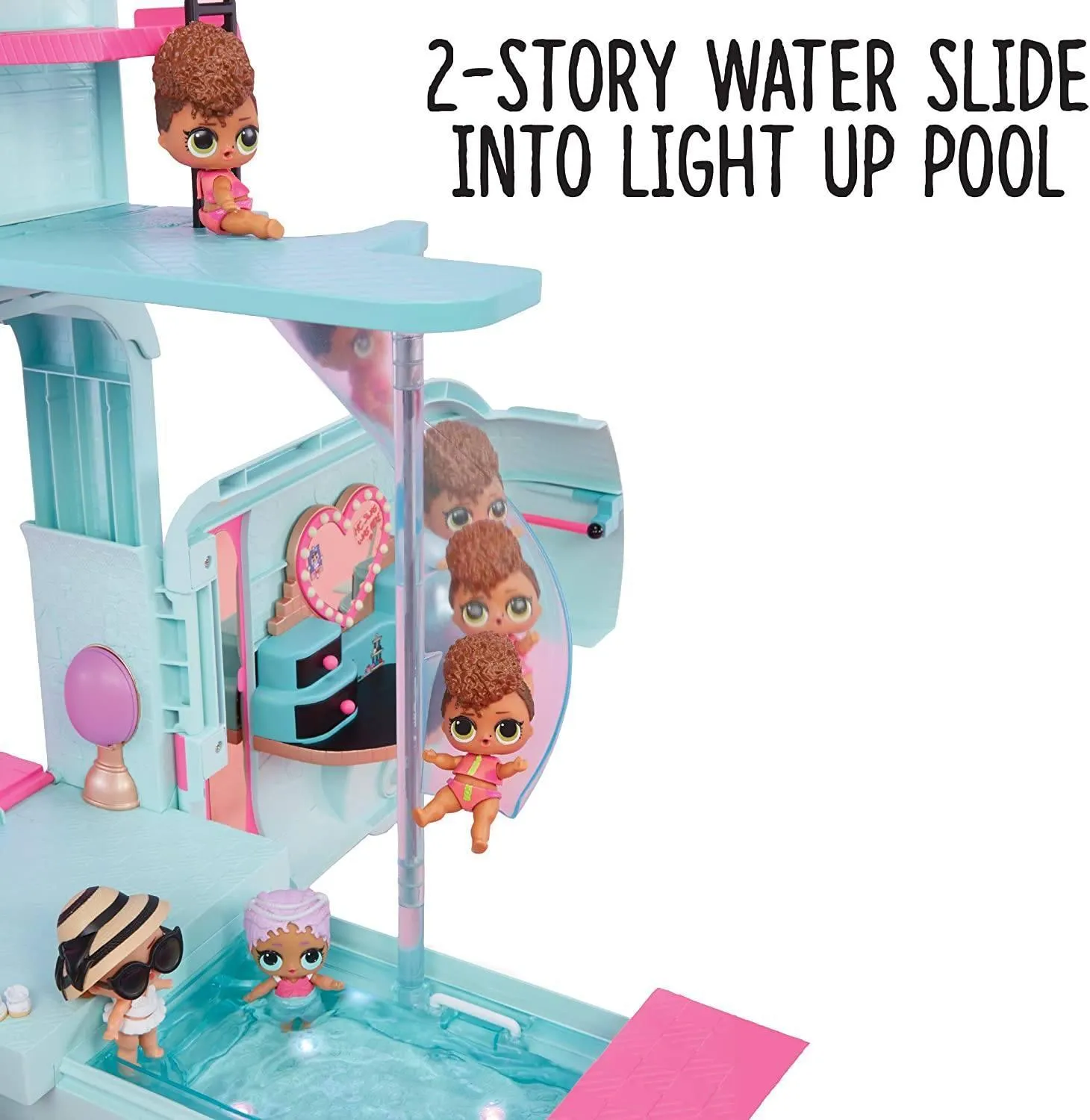L.O.L. Surprise! 2-in-1 Glamper Fashion Camper with 55  Surprises
