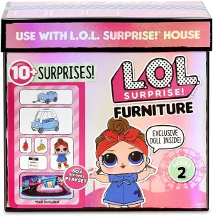 L.O.L. Surprise! 564928E7C Furniture Road Trip with Can Do Baby & 10  Surprises