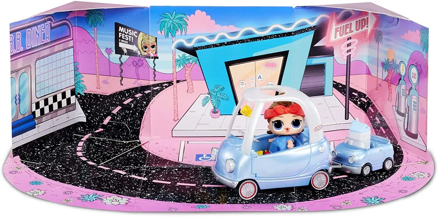 L.O.L. Surprise! 564928E7C Furniture Road Trip with Can Do Baby & 10  Surprises