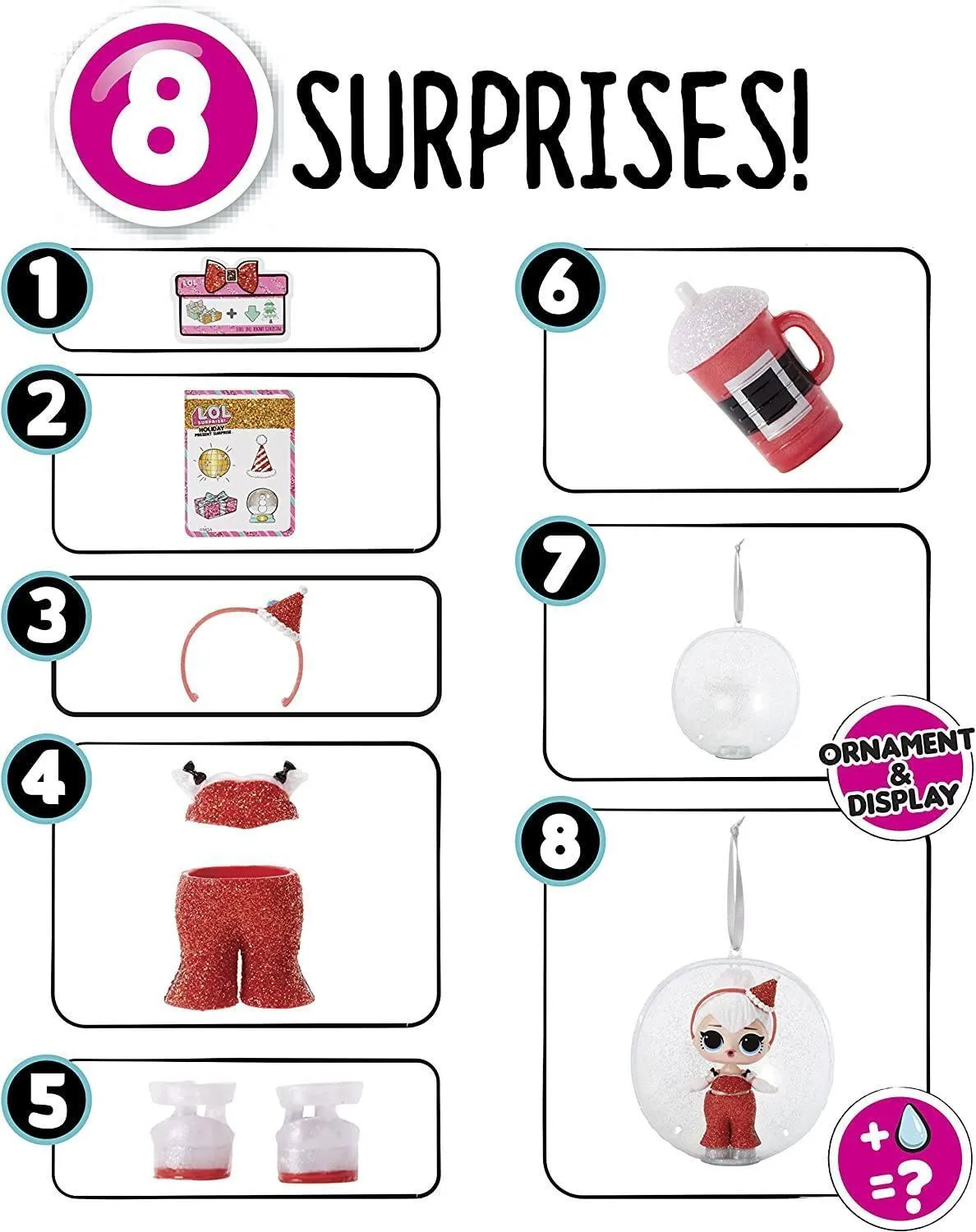 LOL Surprise Christmas Holiday Supreme Doll - Assortment
