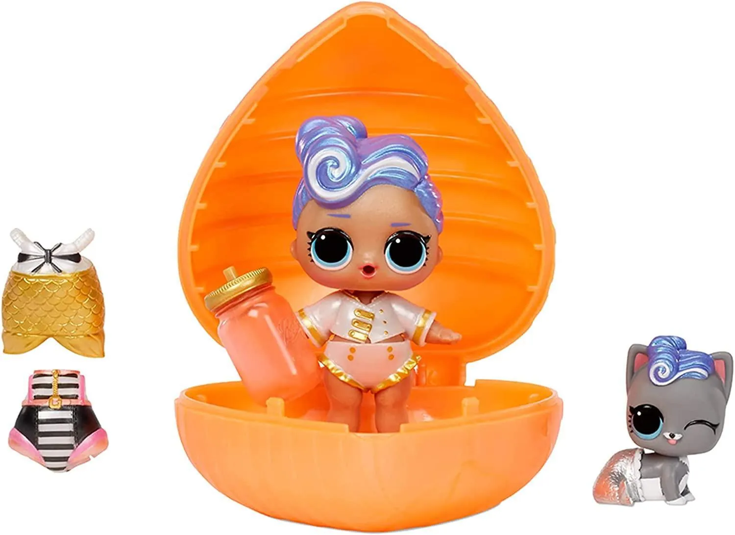 LOL Surprise Color Change Bubbly Surprise Orange with Exclusive Doll & Pet