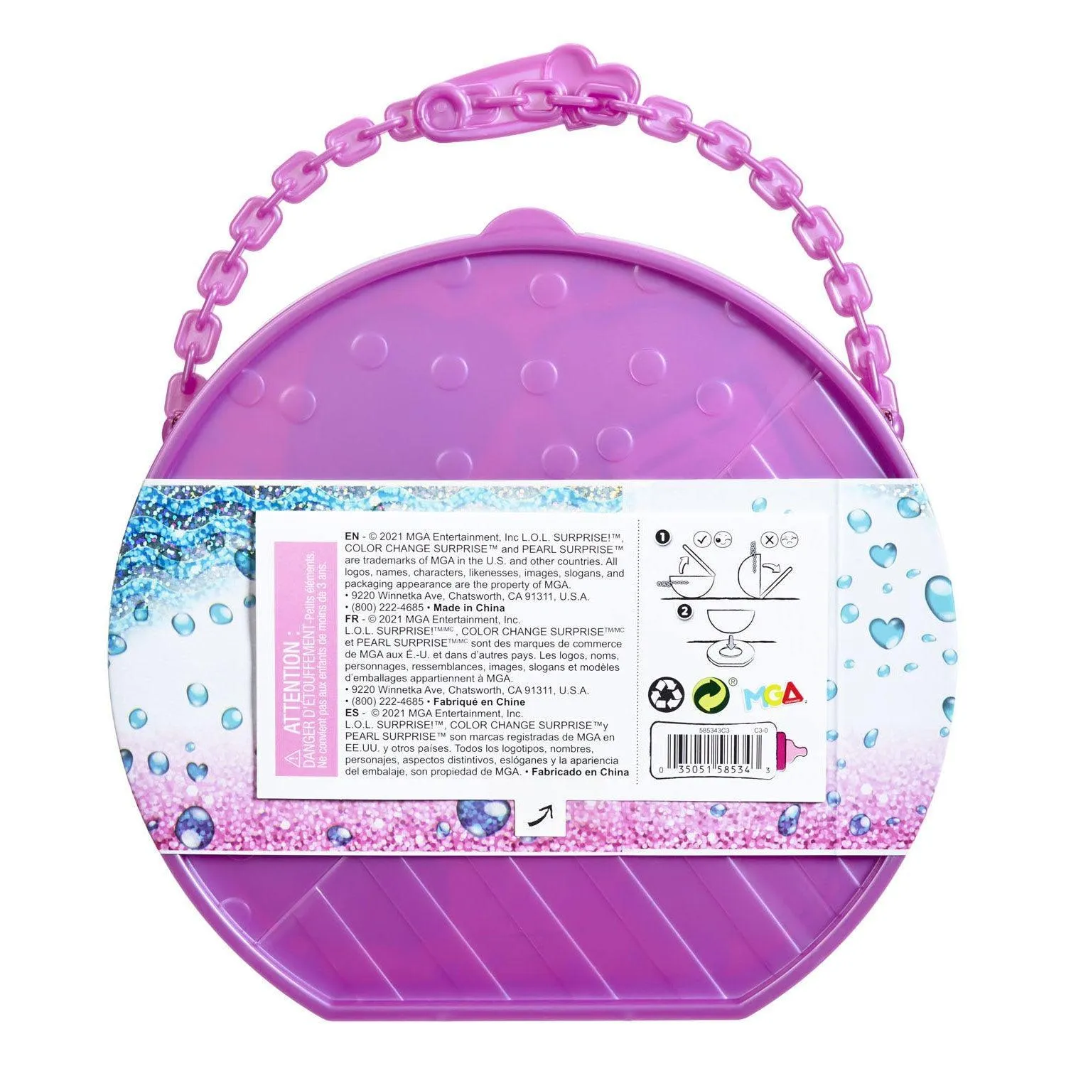 LOL Surprise Glitter Color Change Pearl Surprise - Purple