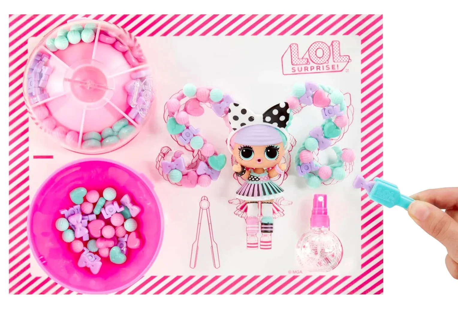 L.O.L. Surprise! Hair Beads Tots Surprises - Assorted
