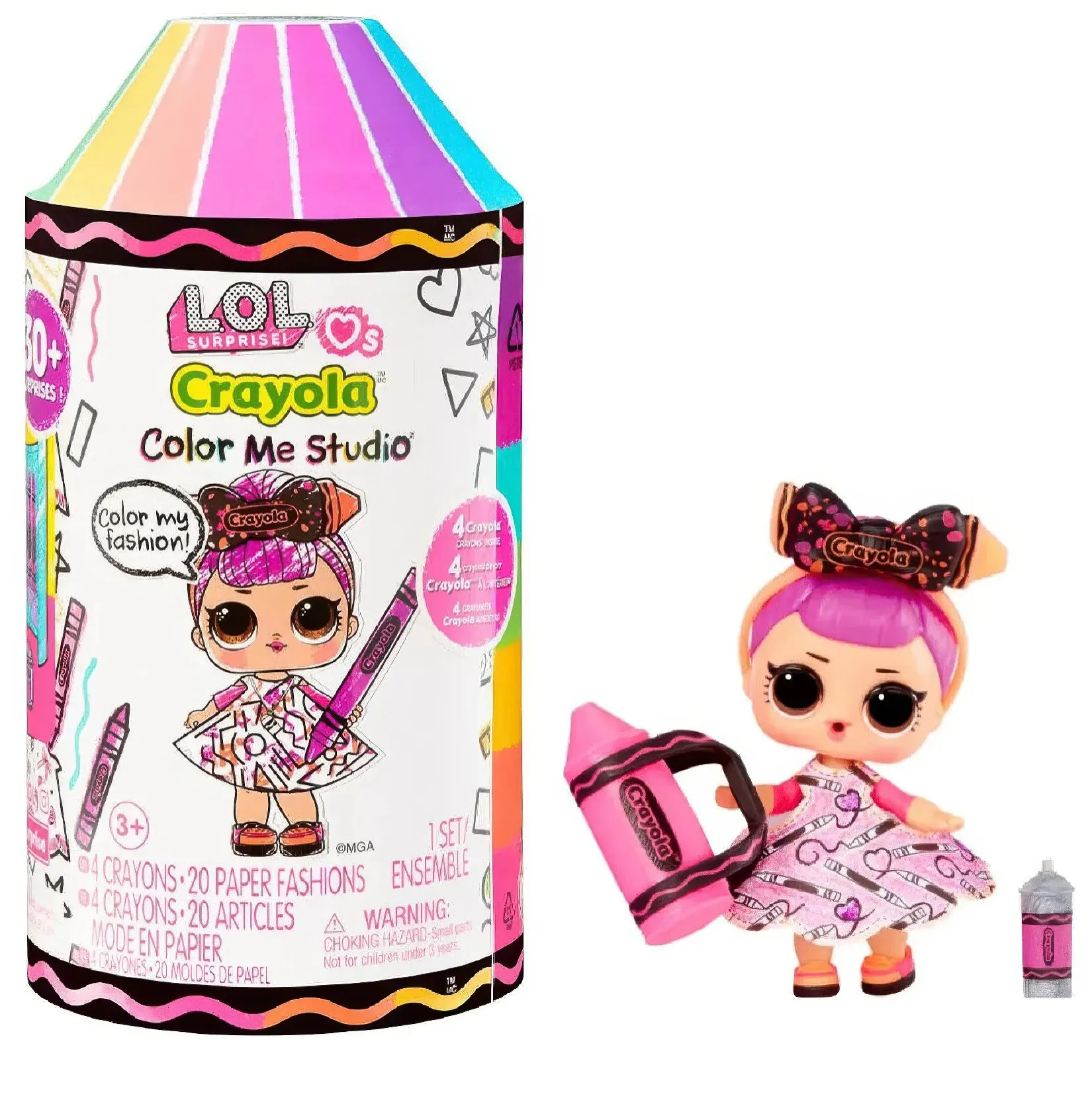 LOL Surprise Loves Crayola Color Me Studio - Assorted