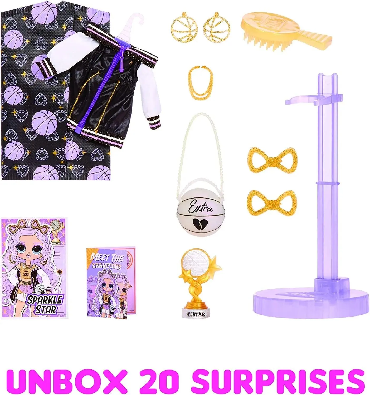 LOL Surprise OMG Sports Fashion Doll Sparkle Star