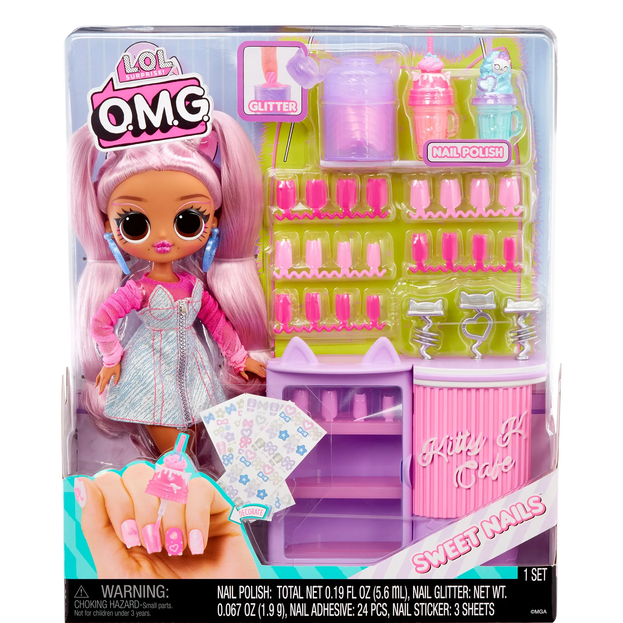 L.O.L. Surprise OMG Sweet Nails™ - Kitty K Café