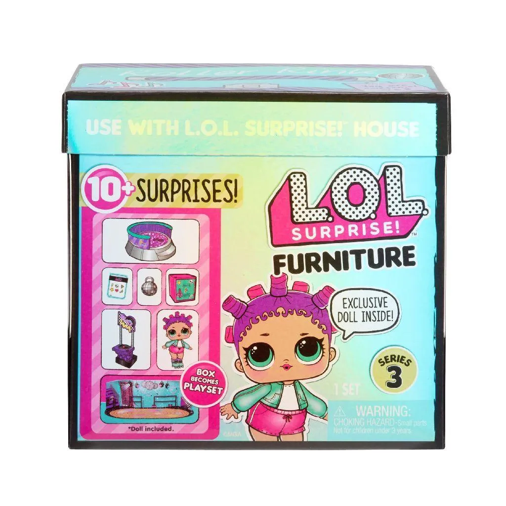 LOL Surprise Series 3 Furniture With Doll Assortment