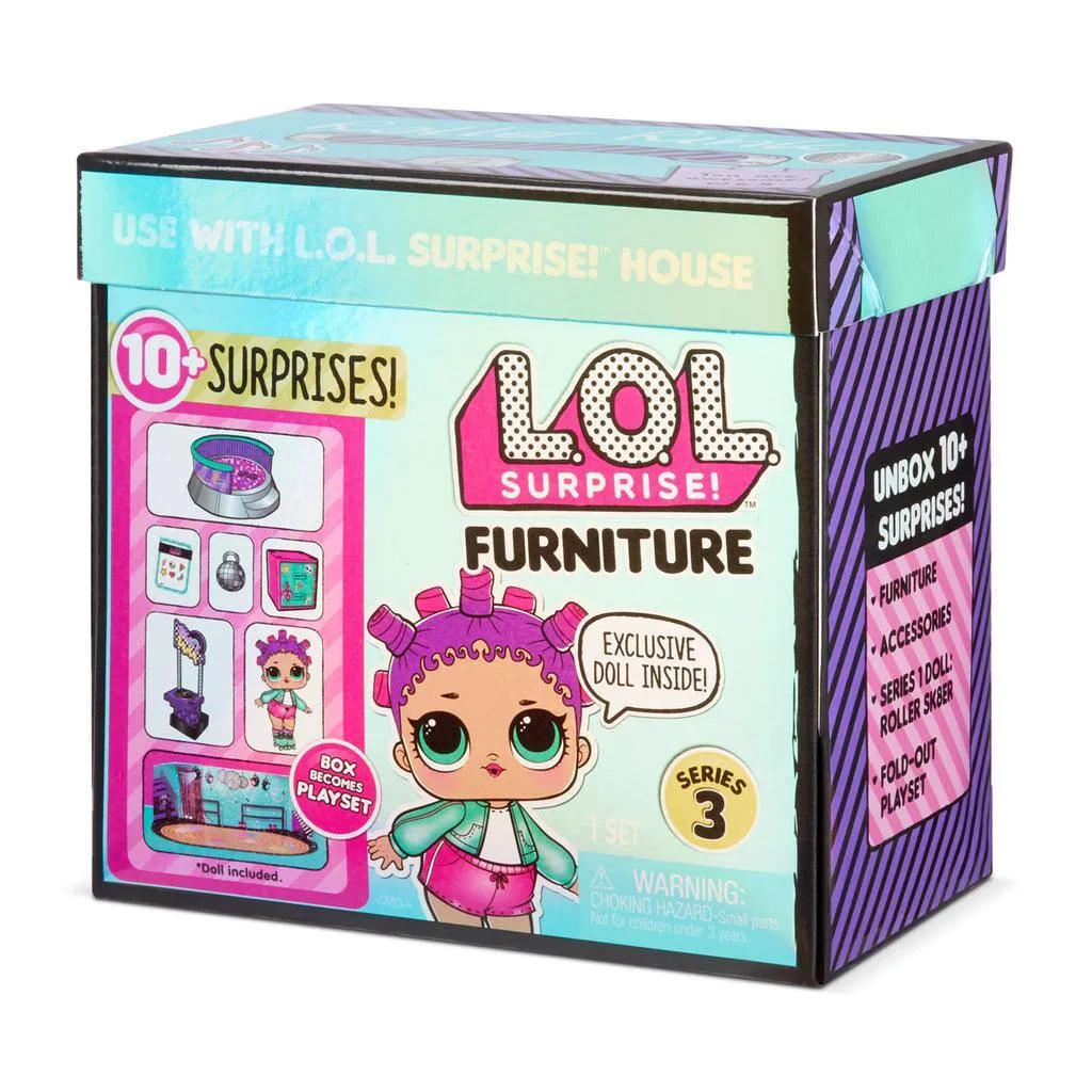 LOL Surprise Series 3 Furniture With Doll Assortment