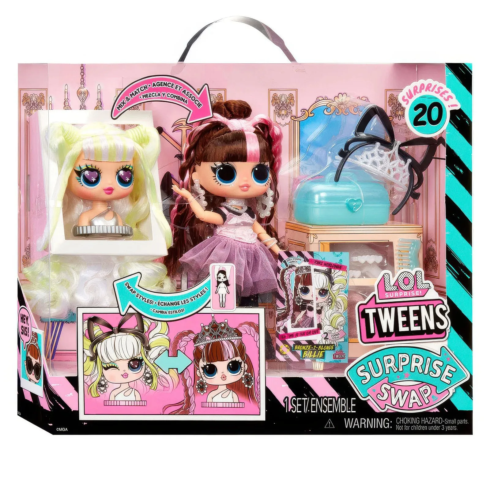 L.O.L. Surprise Tweens Swap Fashion Pop Doll - Blonde Billie