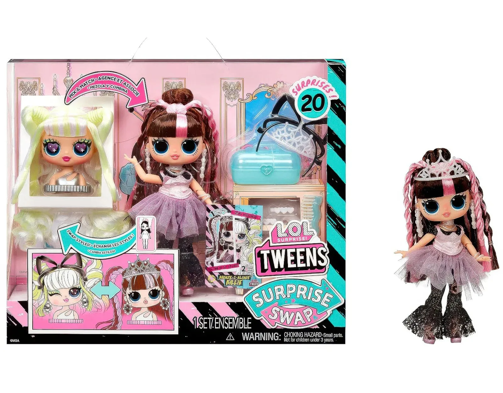 L.O.L. Surprise Tweens Swap Fashion Pop Doll - Blonde Billie
