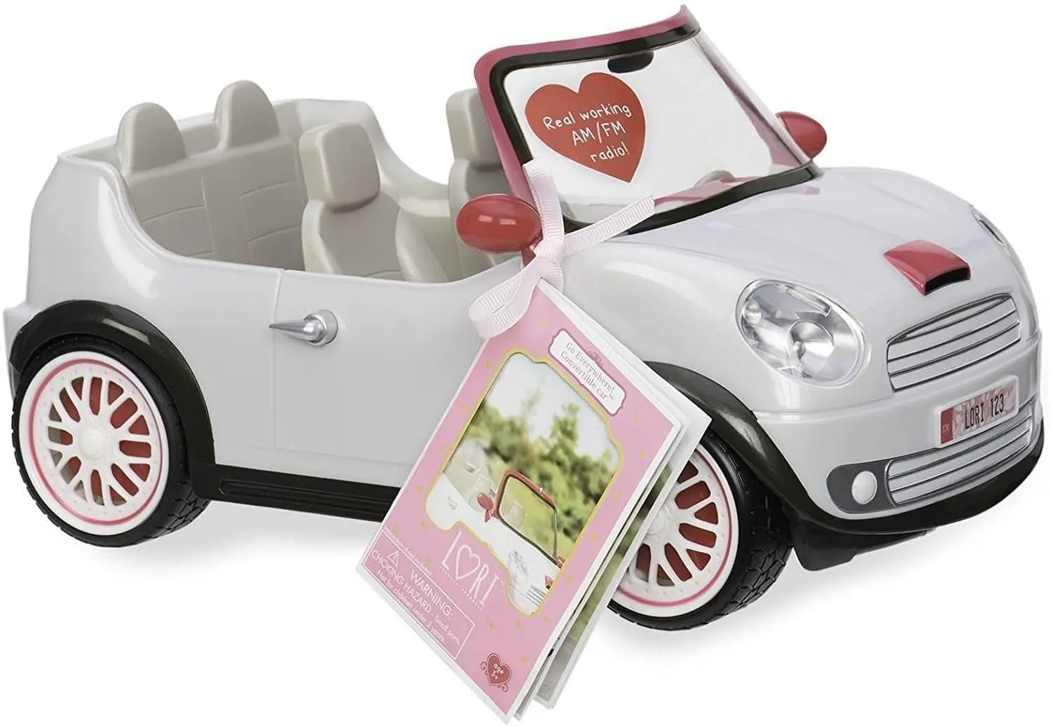 LORI Dolls Go Everywhere! Convertible Car for 6-inch Mini Dolls